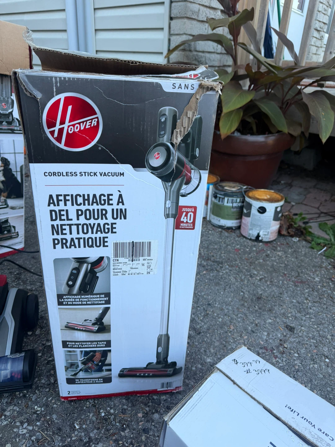 Hoover Cordless Stick Vacuum
