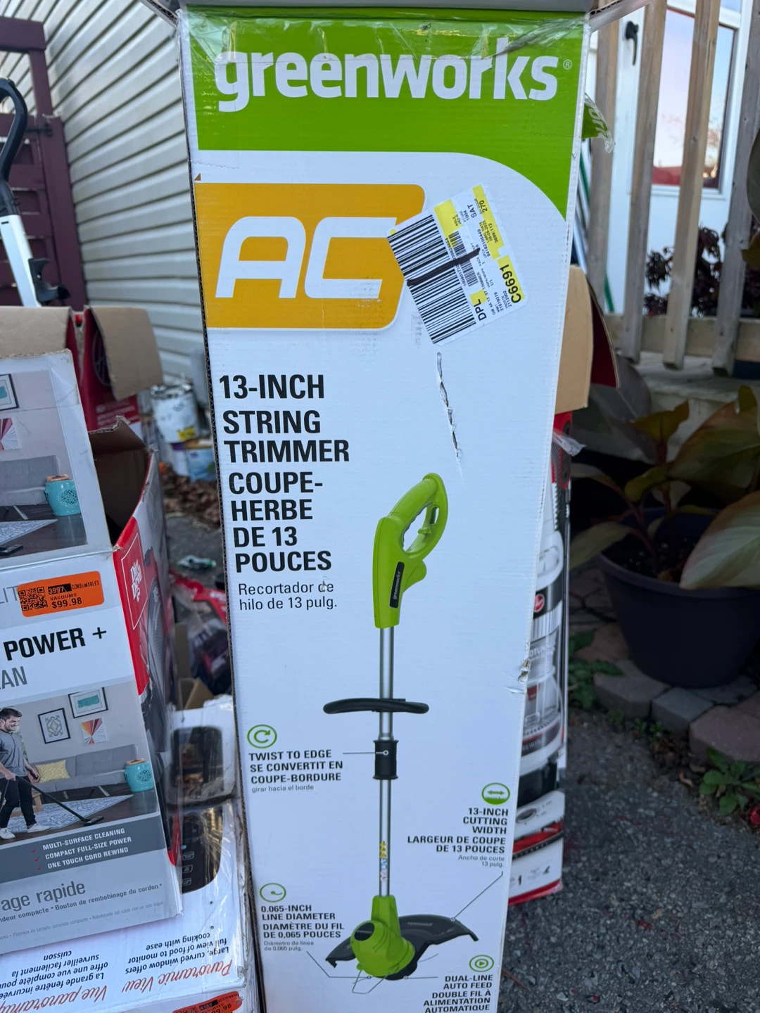 Greenworks 13-Inch String Trimmer