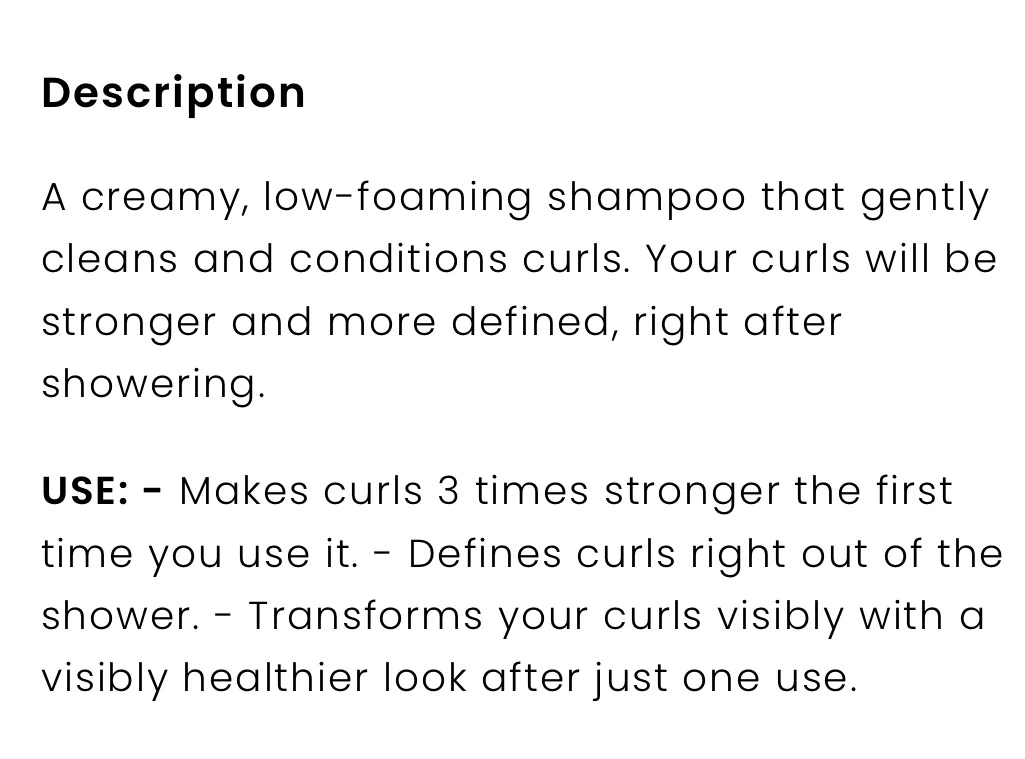 Living Proof Curl Shampoo – 355 mL – Brand New - photo 4