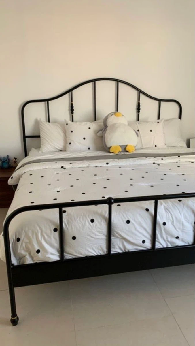 Black Metal Bed Frame