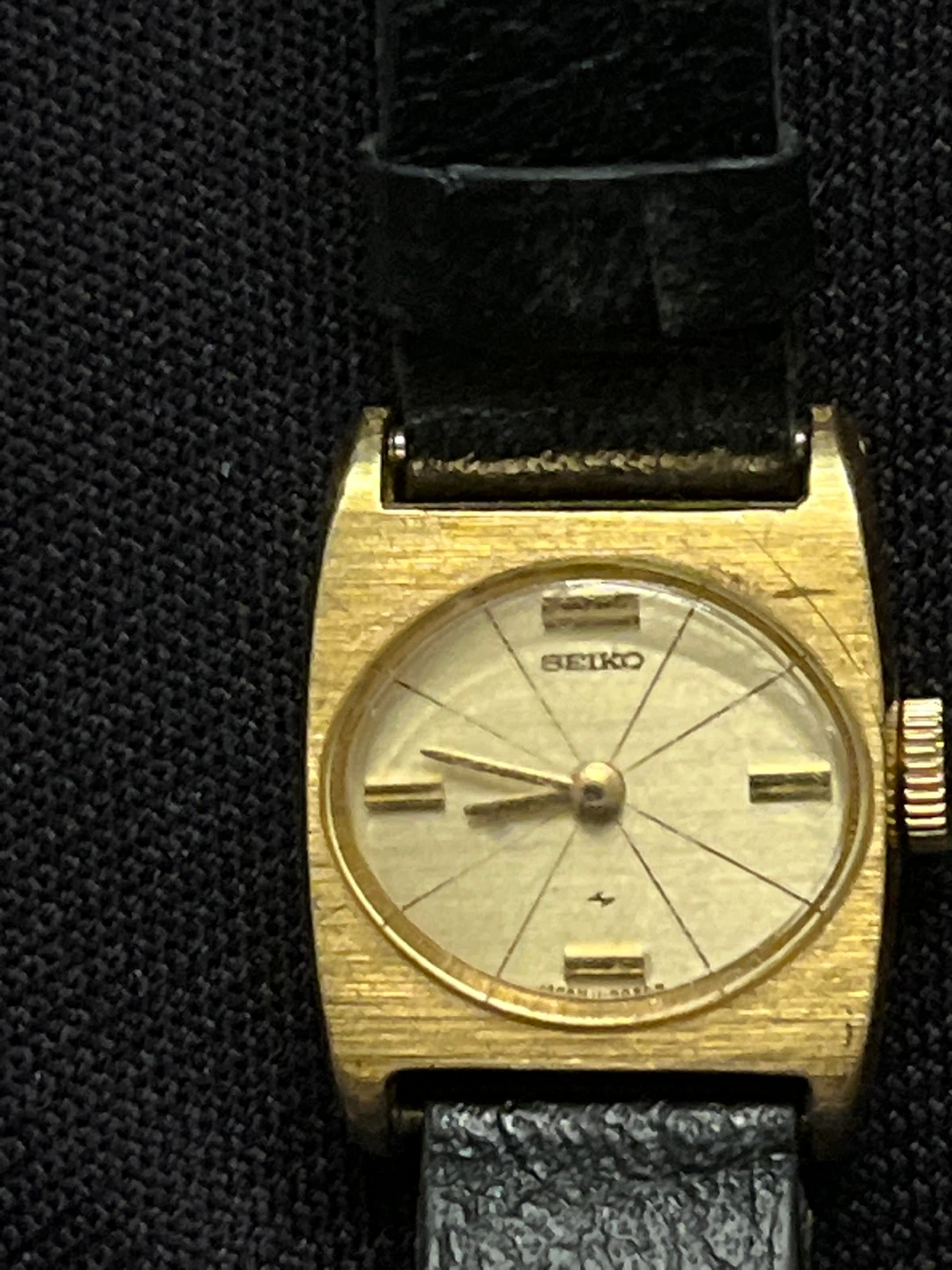 Vintage Seiko Gold-Tone Ladies Watch
