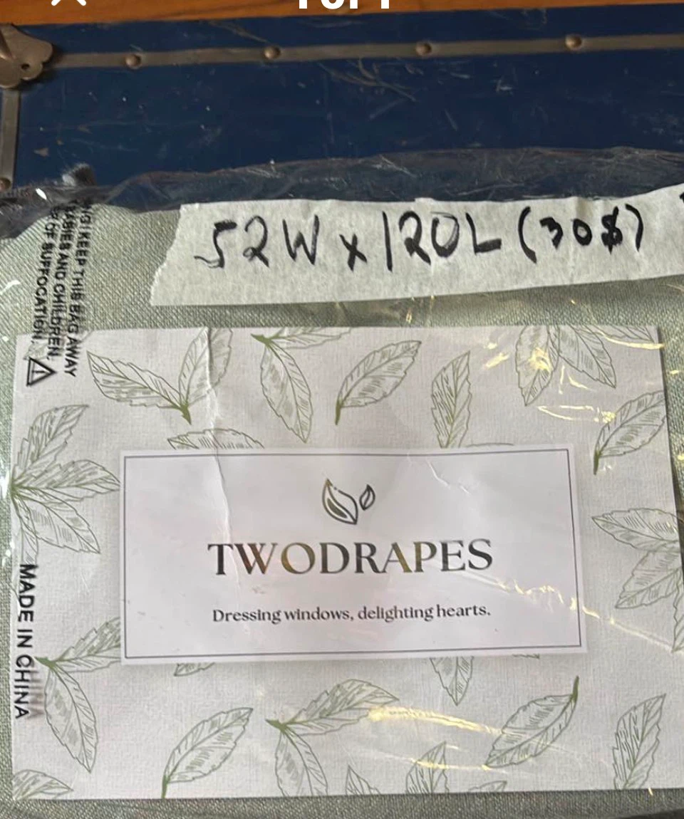TWODRAPES Window Curtains