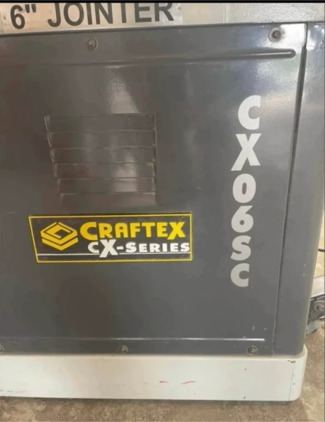 Craftex CX-Series 6 inch Jointer