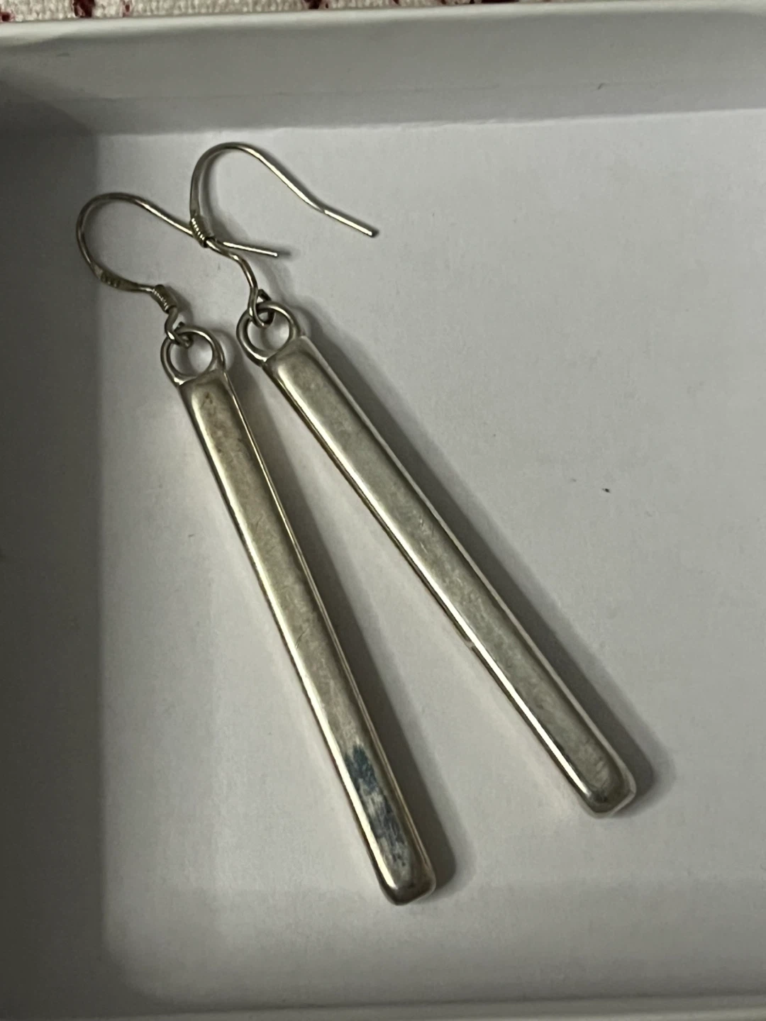 925 Sterling Silver Bar Earrings