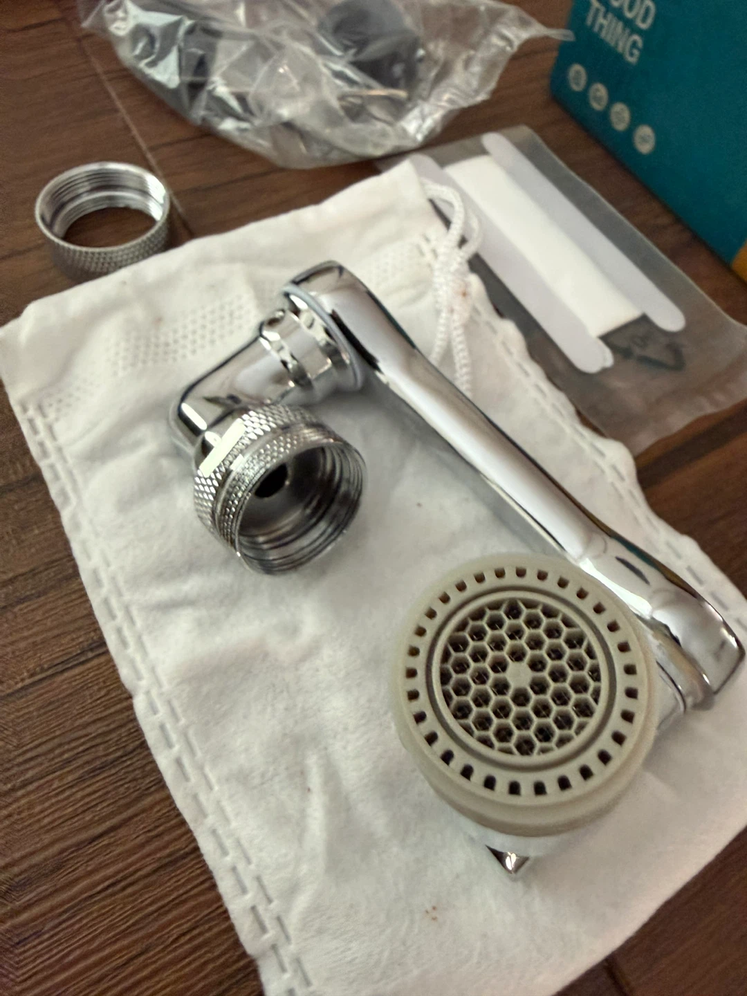 Rotating Faucet Extender Attachment