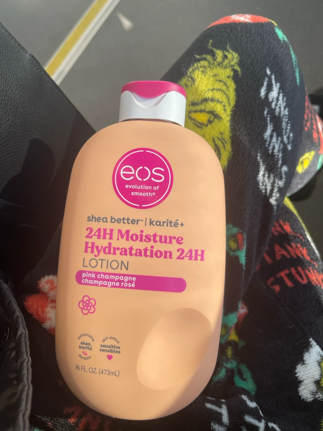 eos Shea Better 24H Moisture Lotion - Pink Champagne