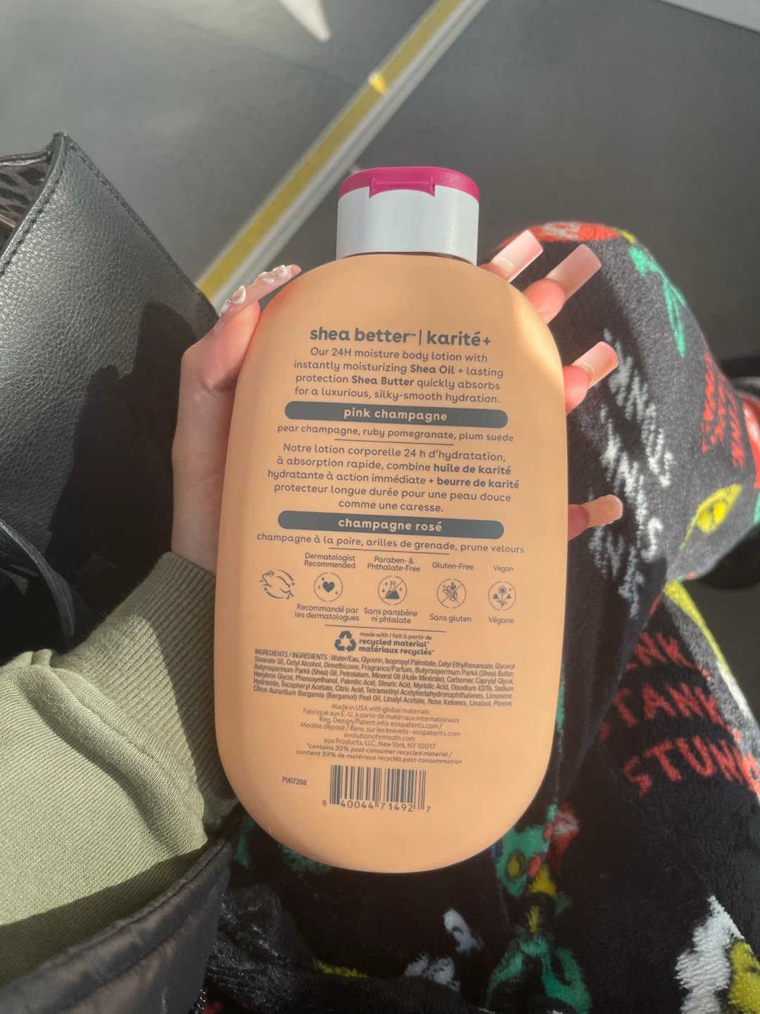 eos Shea Better 24H Moisture Lotion - Pink Champagne - photo 2