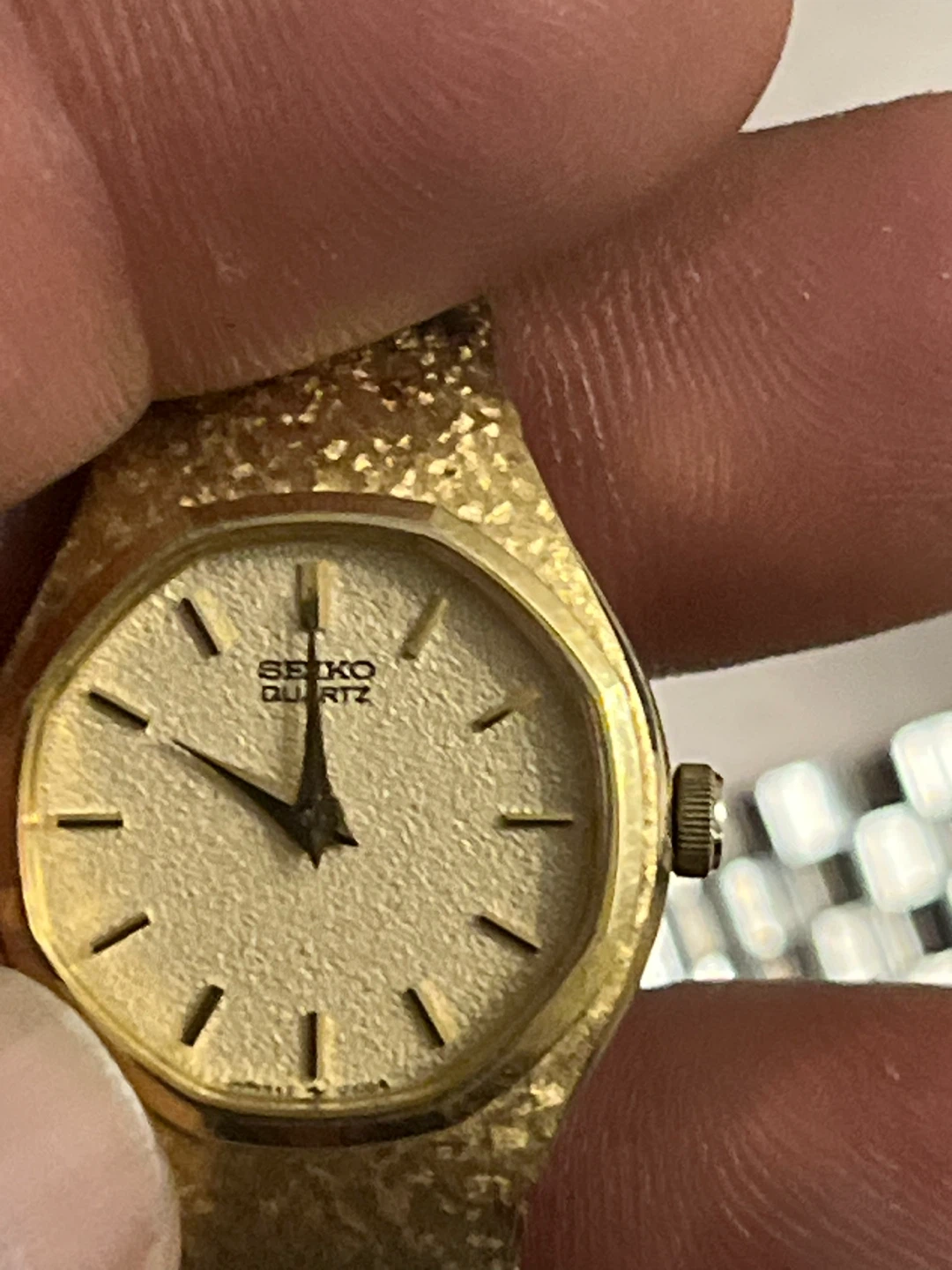 Vintage Seiko Quartz Gold-Tone Watch