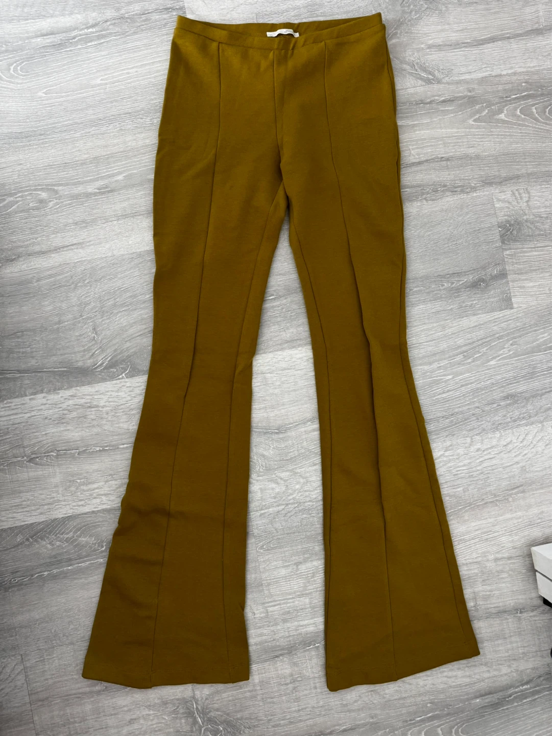 Zara Interlock Flare Pants - Size S - photo 2