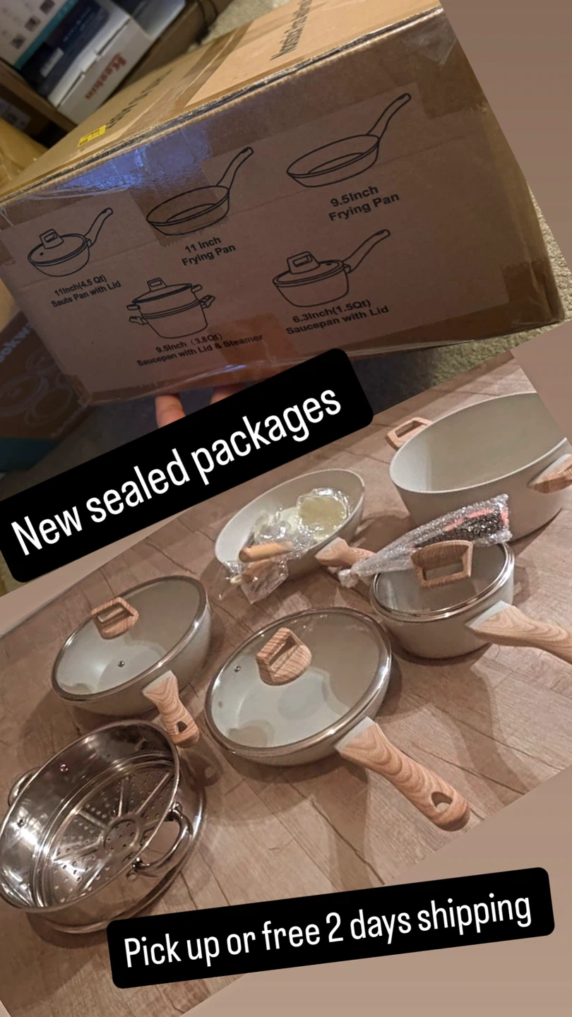 Non-Stick Cookware Set pots pans - photo 4