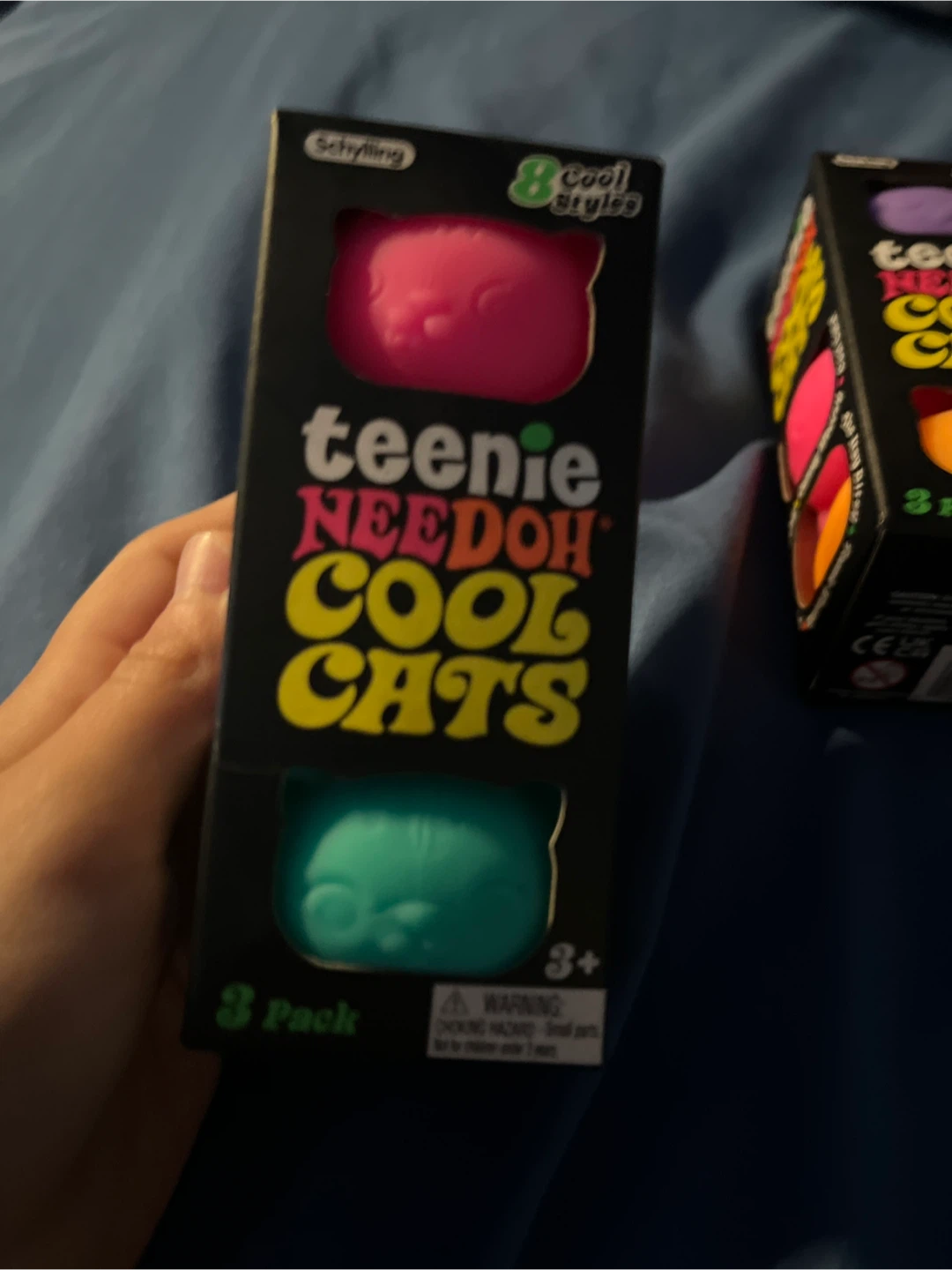 Schylling Teenie NeeDoh Cool Cats 3-Pack - photo 2