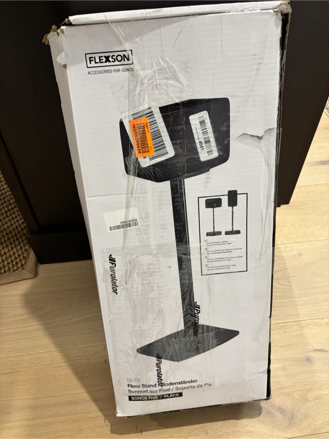 Flexson Floor Stand S5-FS for Sonos Five and Play:5 - Single 27” - photo 5