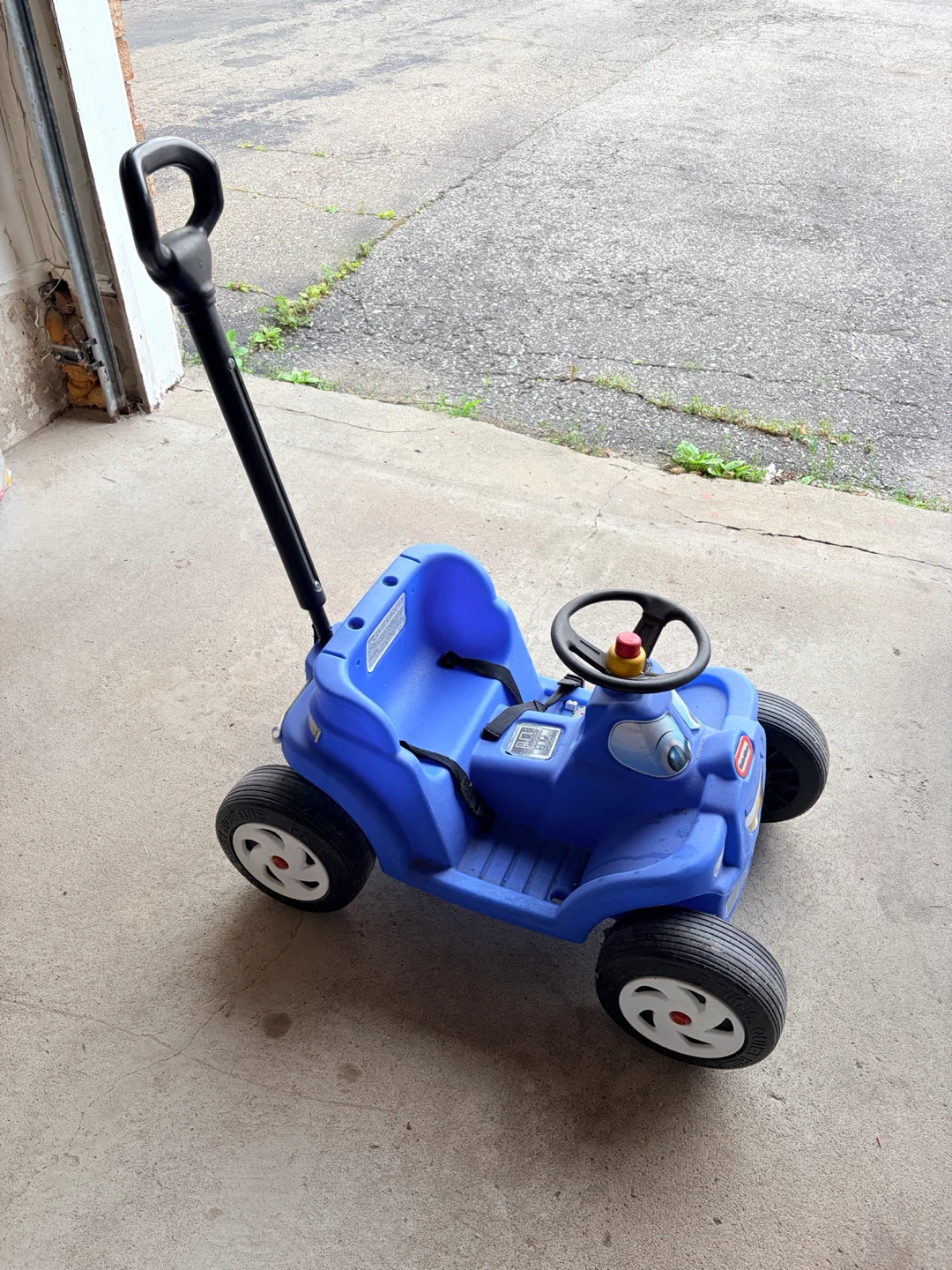 Little Tikes Blue Push Car