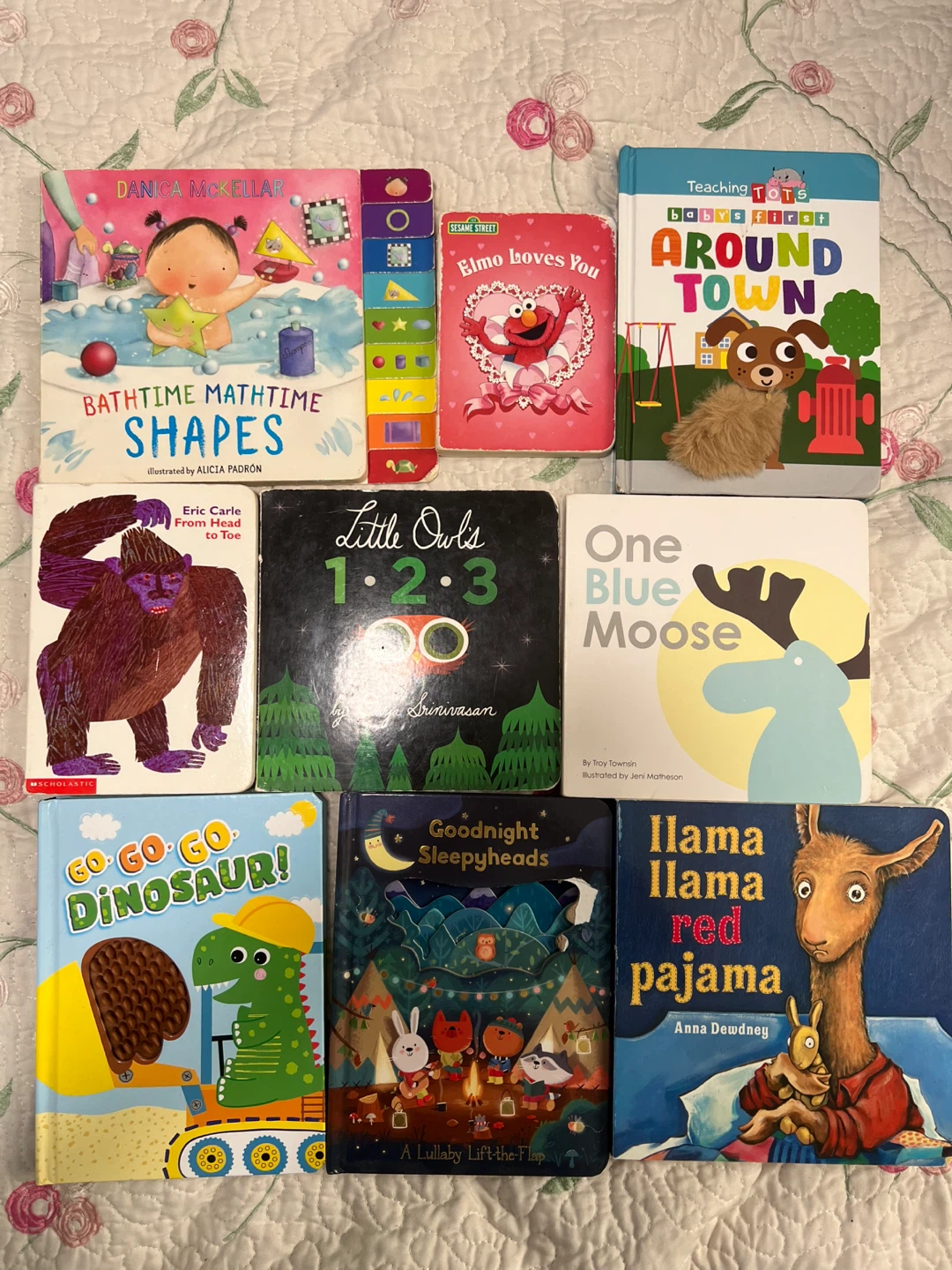 Set of 9 Childrens Board Books