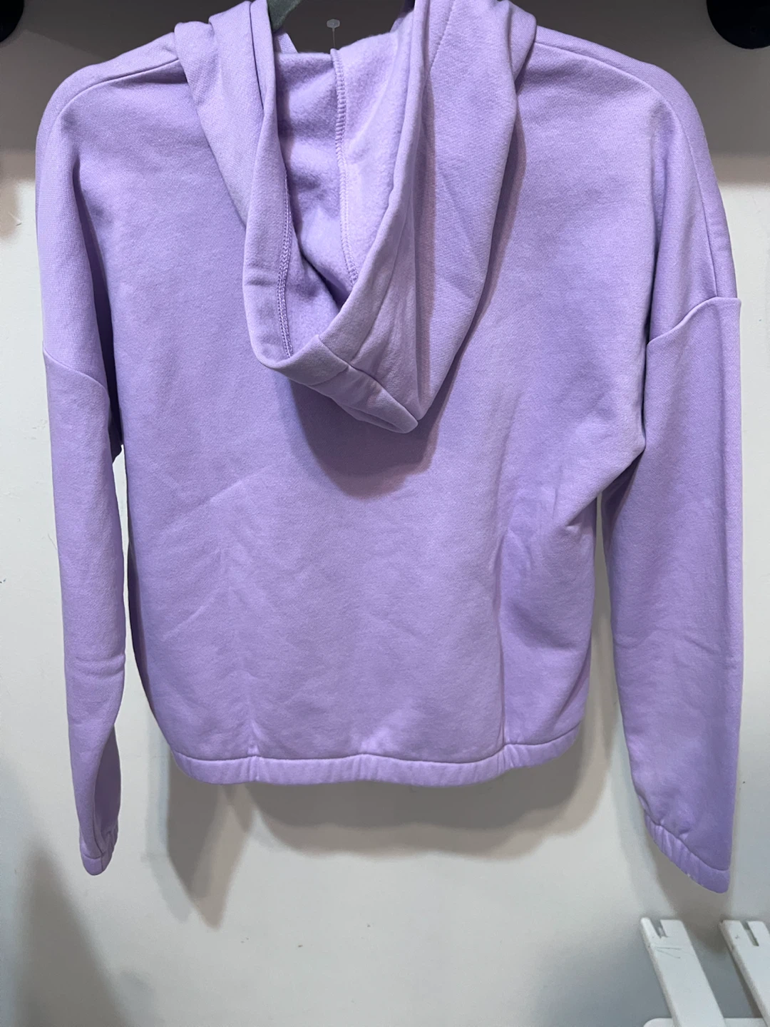 Adidas Girls Hooded Fleece Pullover – Size M (10/12) – BNWT - photo 4
