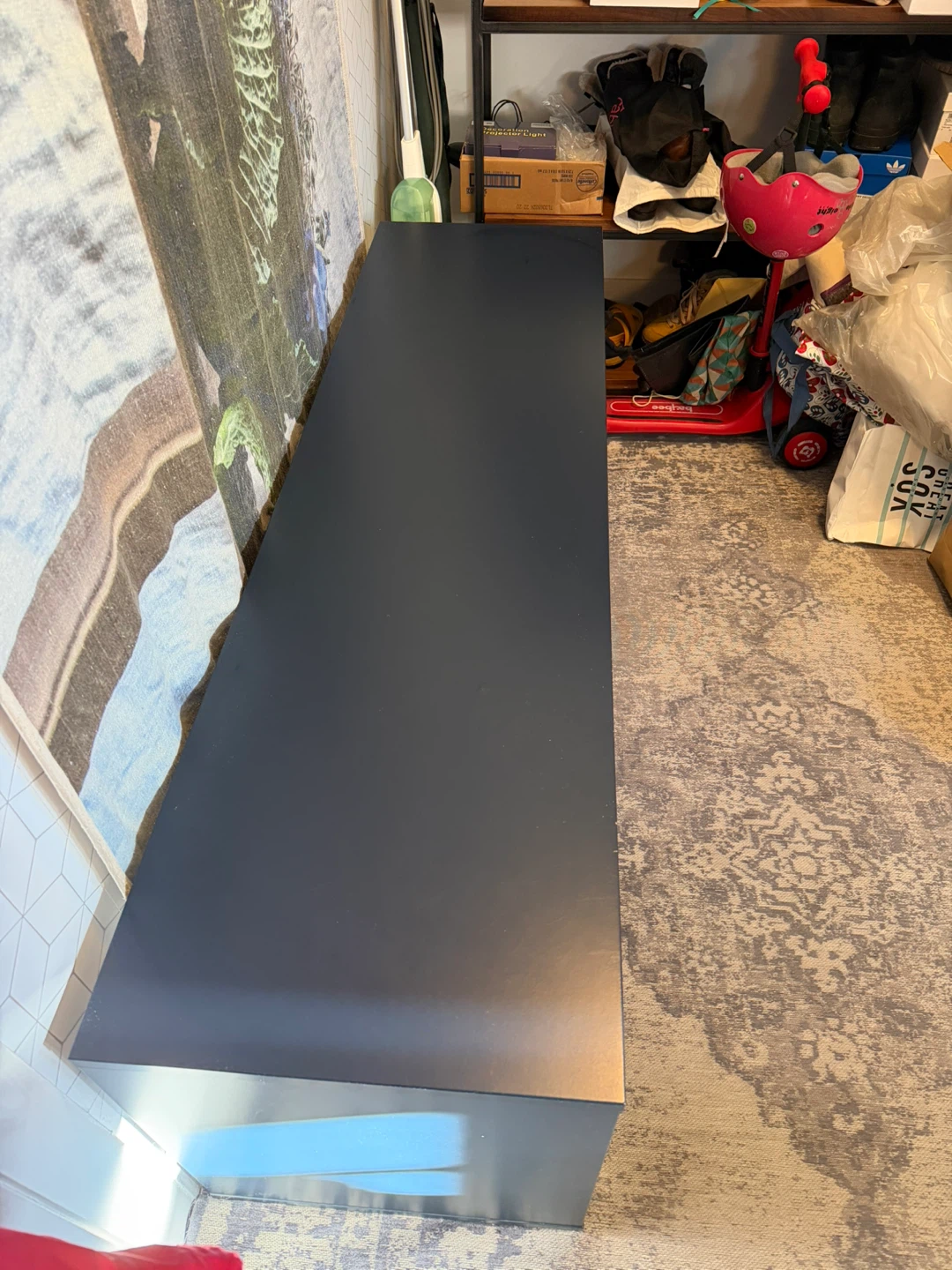 [Moving Sale] IKEA NORDMELA 4-Drawer Dresser, Dark Blue - photo 3
