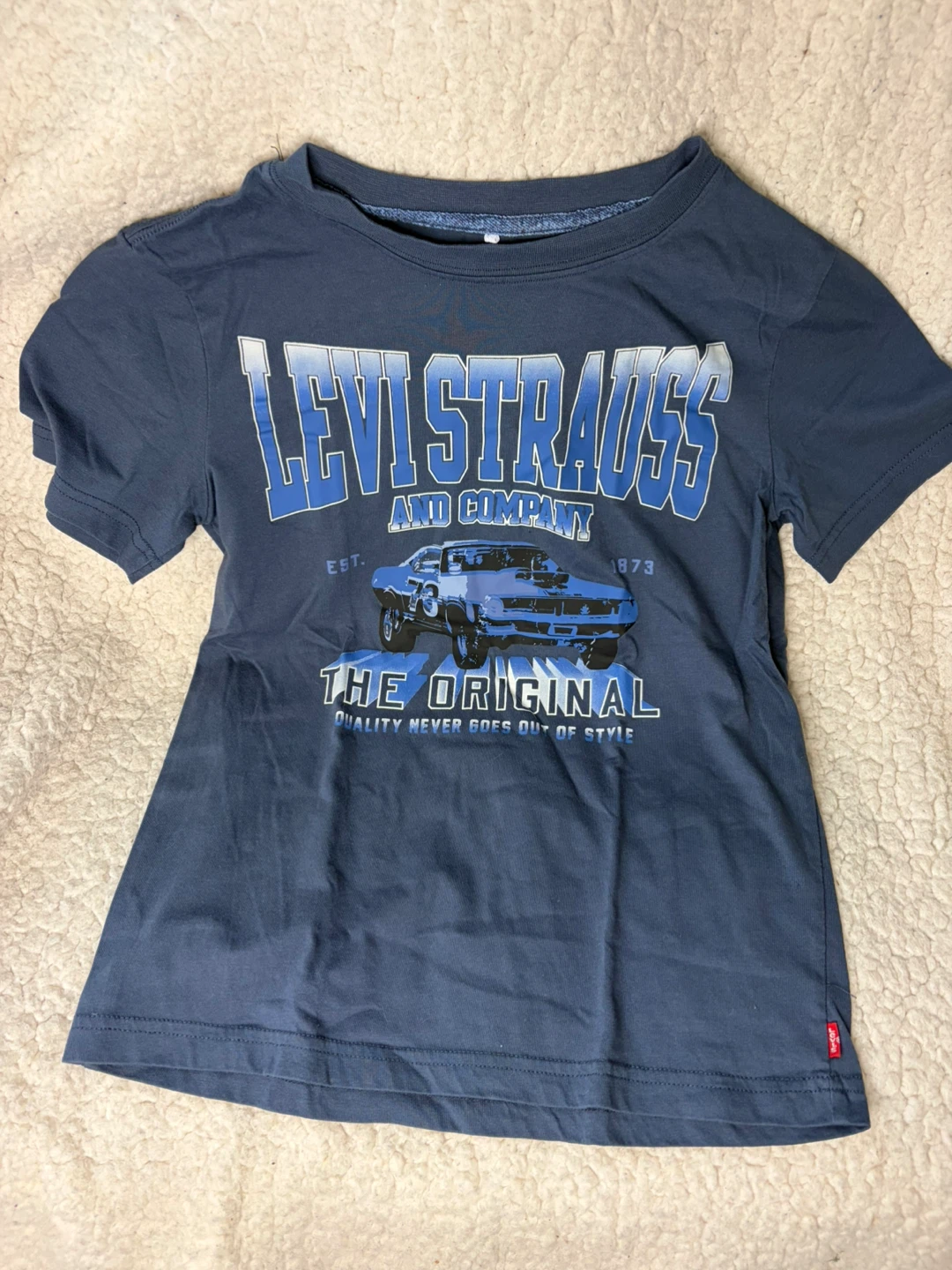 Levi's Graphic T-Shirt Blue Size L (10/12)