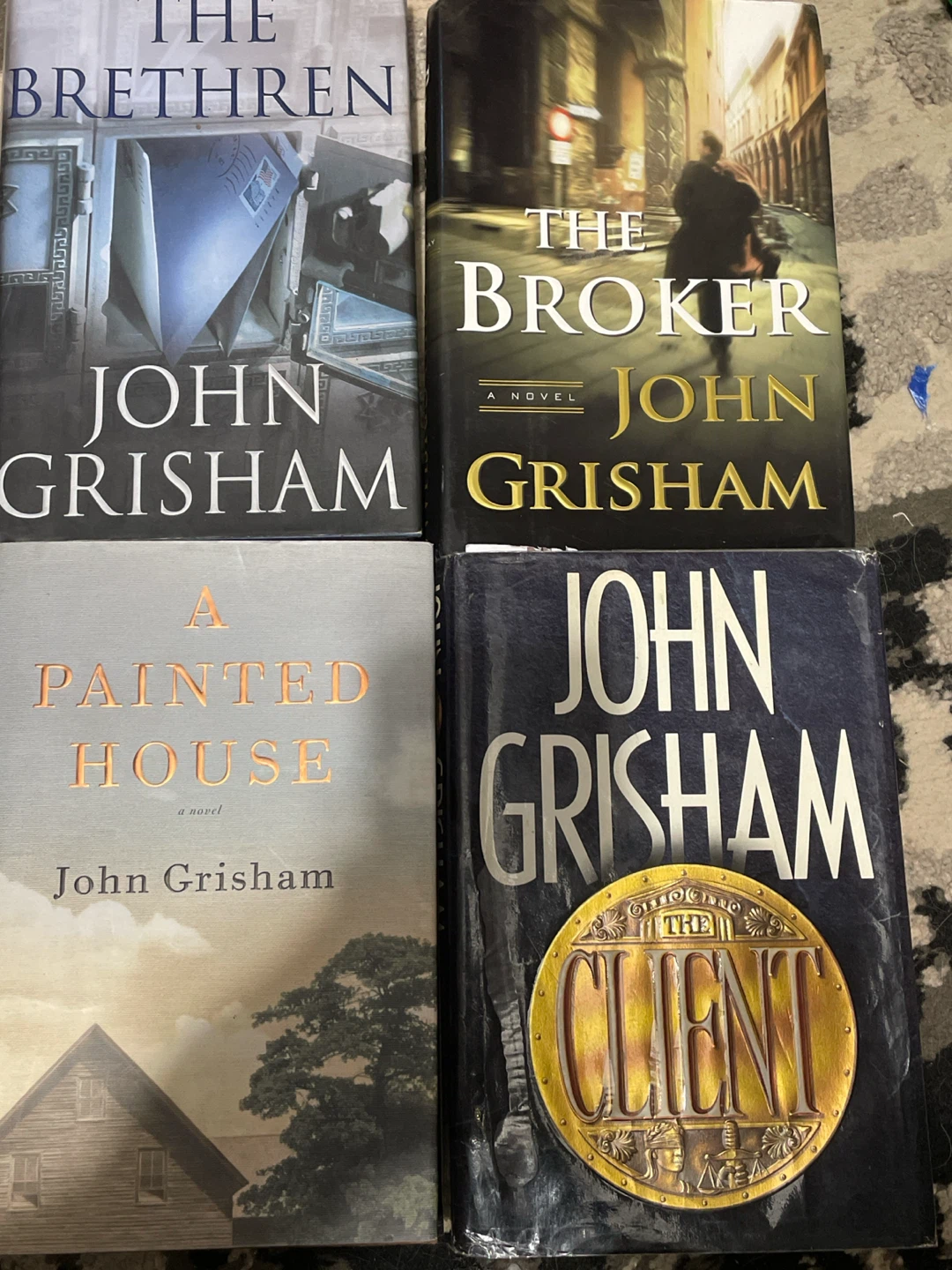 4 John Grisham Novels