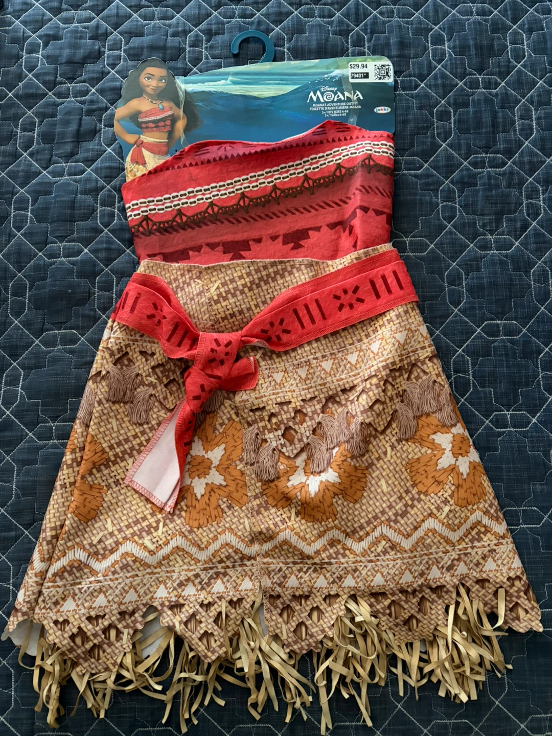 Brand New Moana’s Adventure Outfit 4-6X