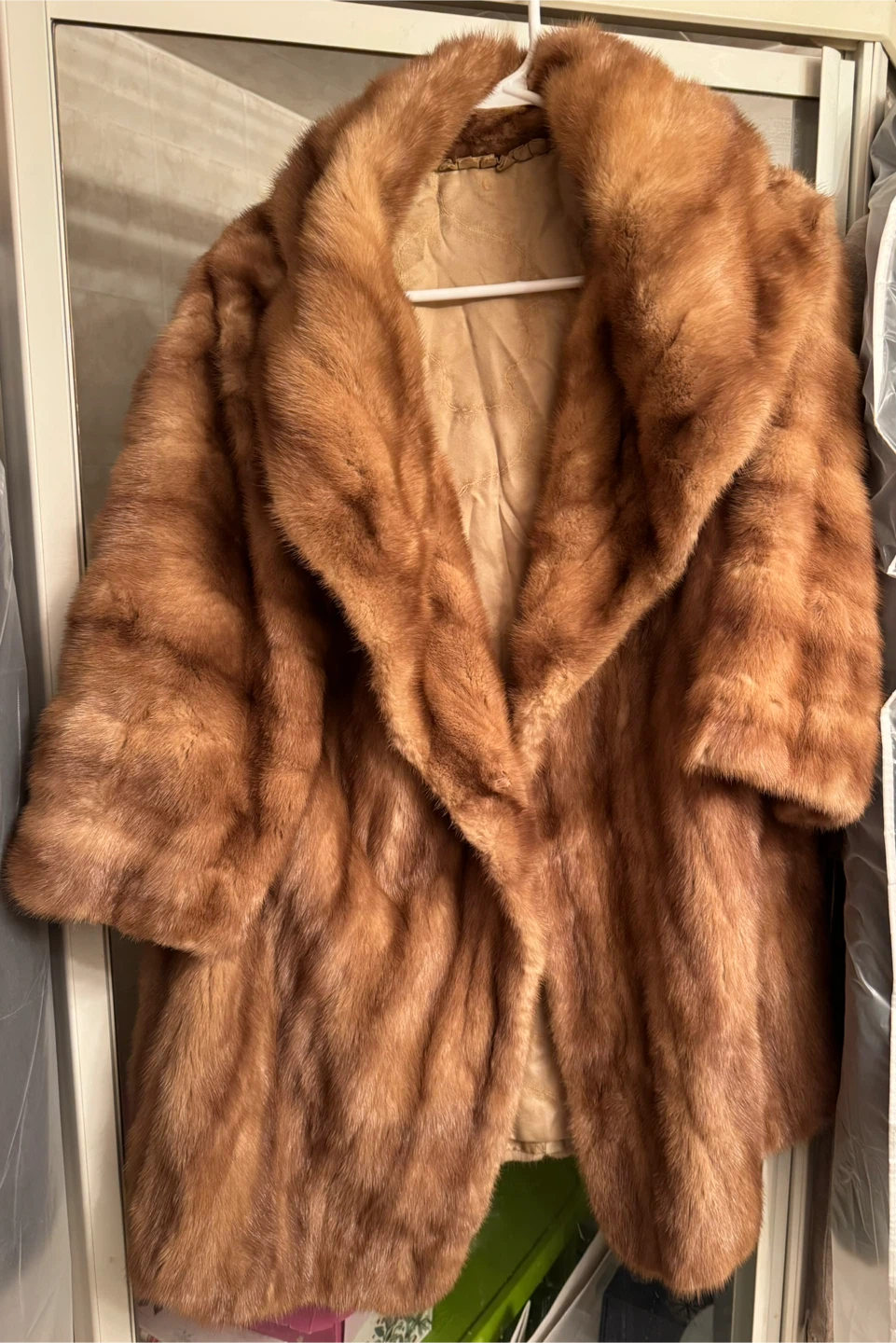 Mink 3/4 Length Coat