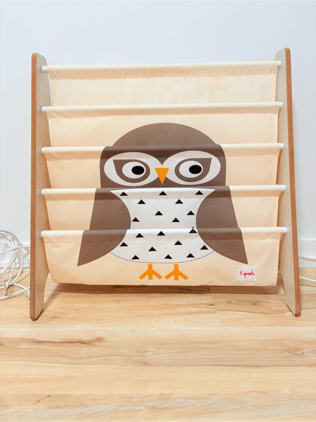 3 Sprouts Book Rack - Owl