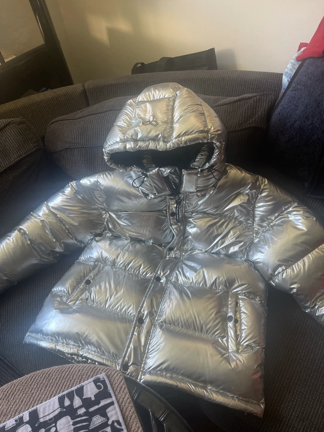 Tna The Super Puff Jacket Silver