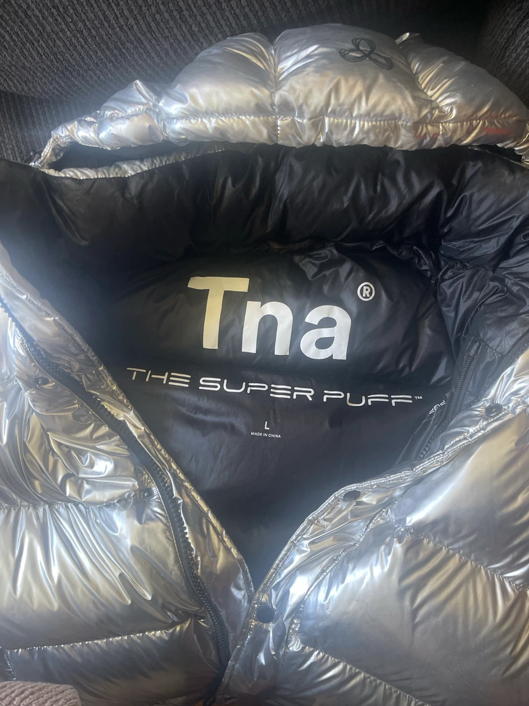 Tna The Super Puff Jacket Silver - photo 2