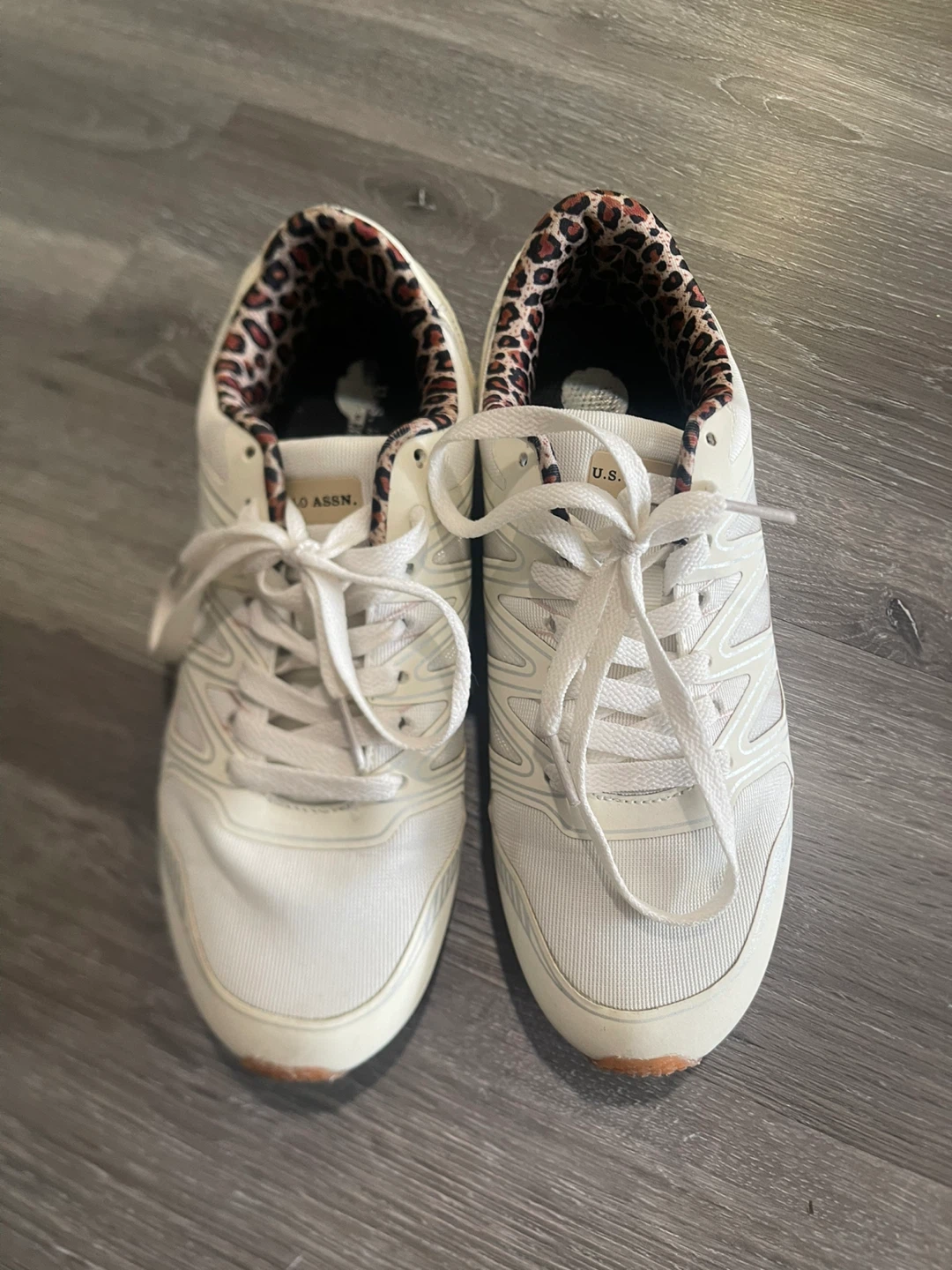U.S. Polo Assn. White Sneakers