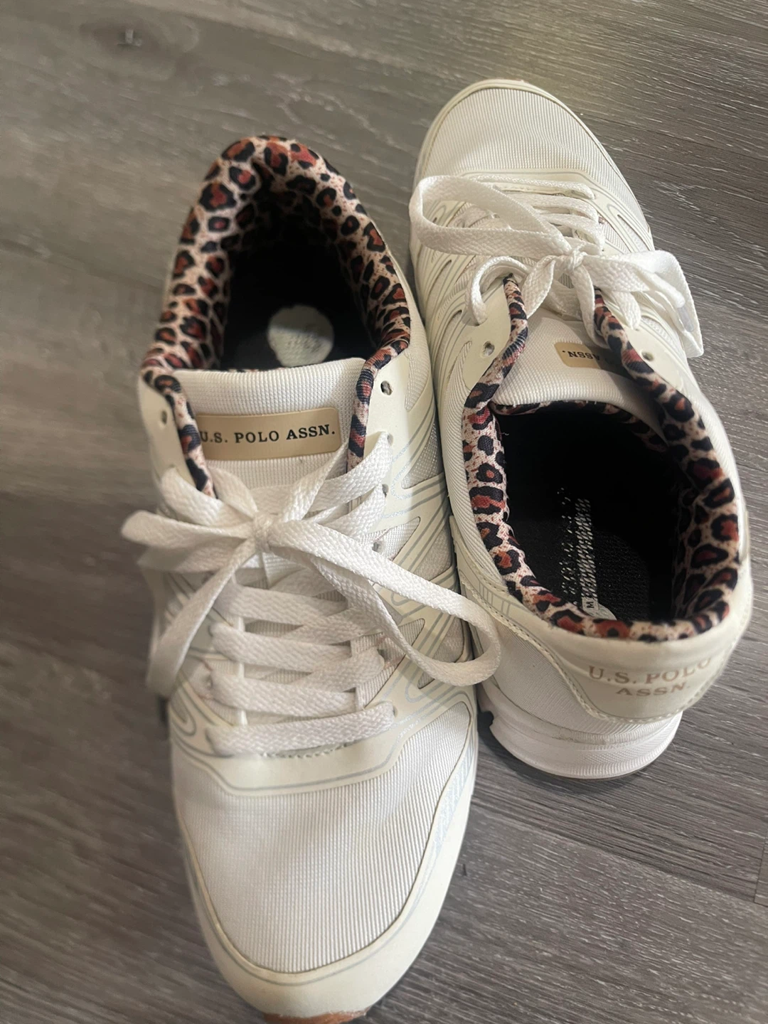 U.S. Polo Assn. White Sneakers - photo 3