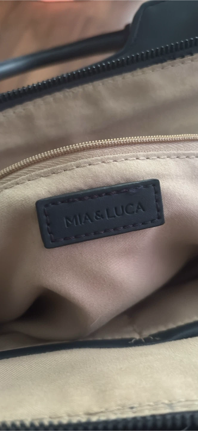 Mia & Luca Dark Blue Handbag - photo 2