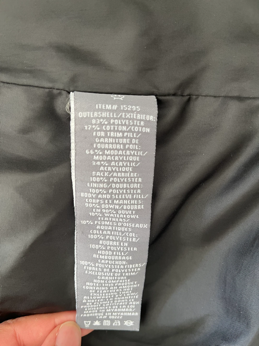 Sears Women's Black Winter Jacket - photo 4