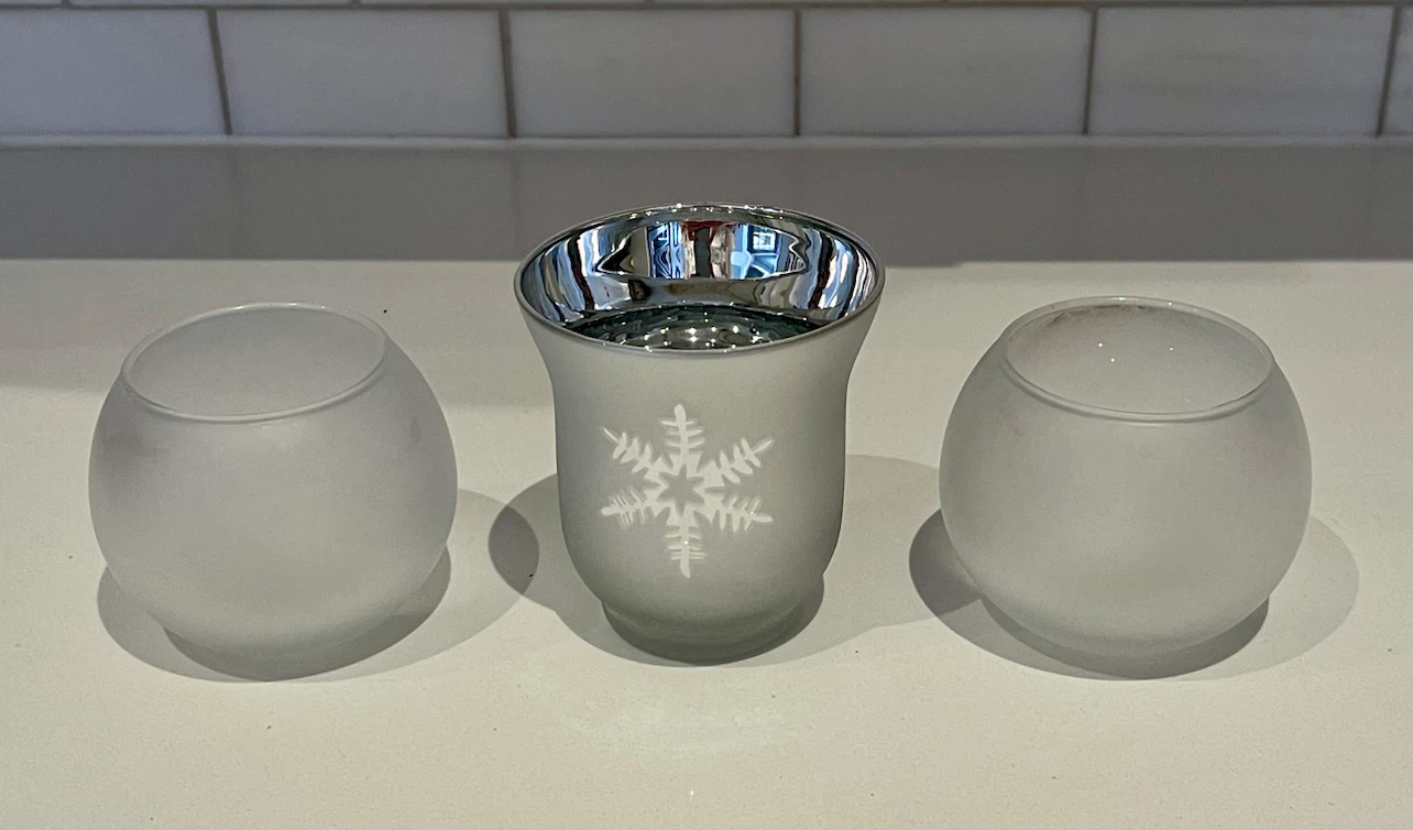 PartyLite Snowflake Candle Holders - photo 2