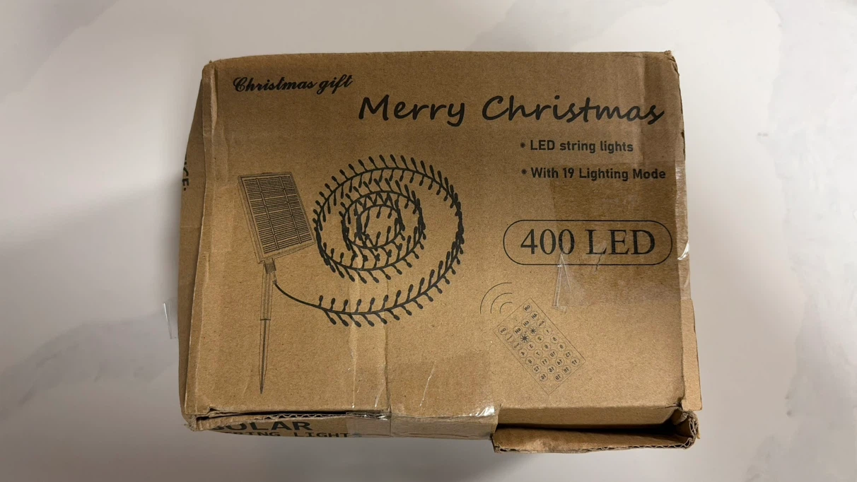 400 LED Solar Christmas String Lights - photo 4