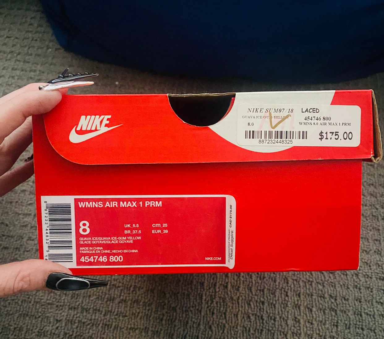 Nike Air Max 1 PRM Guava Ice Women's Size 8 - photo 4