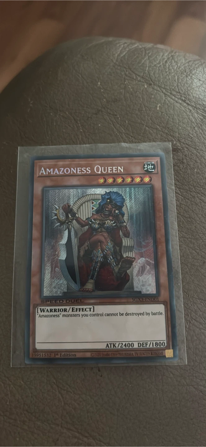 Yu-Gi-Oh! Amazoness Queen Card SGX3-END01