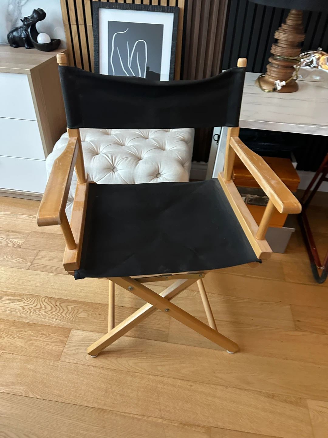 AUTHENTIC VINTAGE FILM DIRECTORS CHAIR MOVIE SET PRODUCTION - photo 2