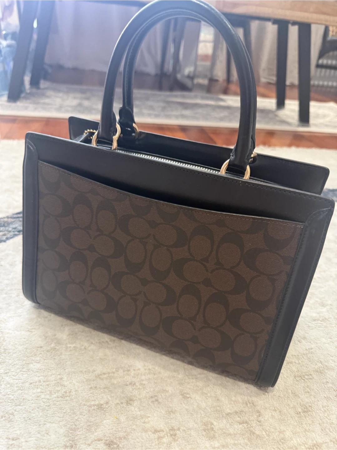 Coach Signature Canvas Tote Bag - photo 2