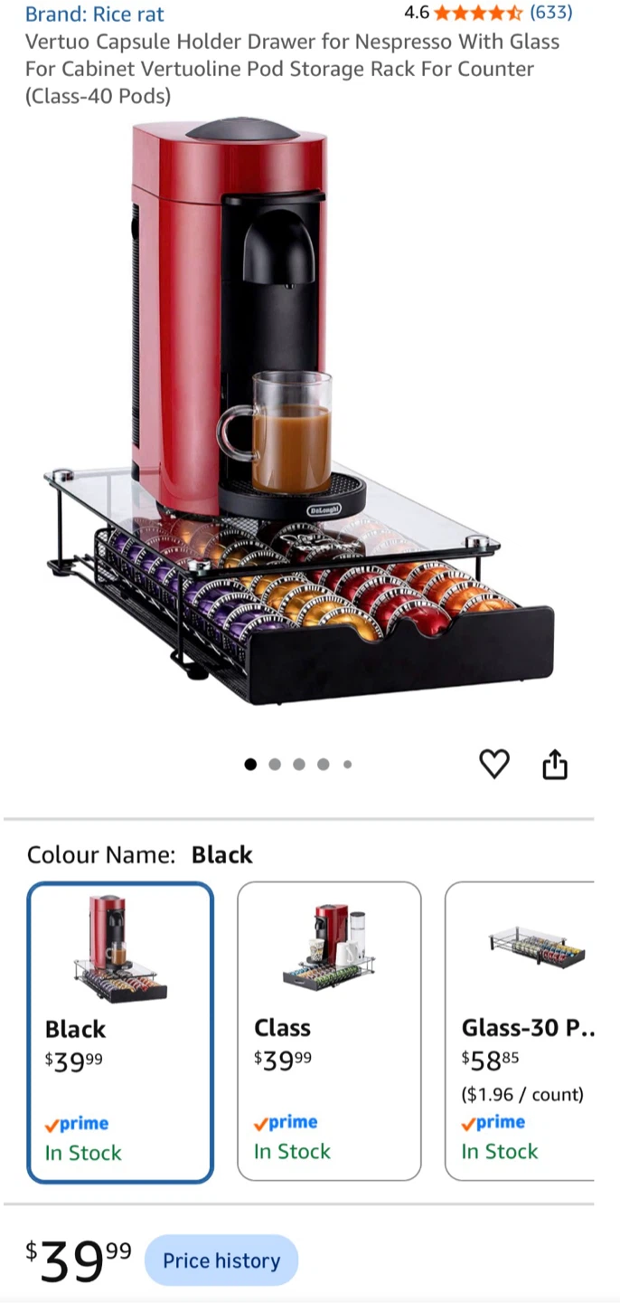 Nespresso Vertuo Coffee Machine + FREE Stand & Descaling Kit - photo 5