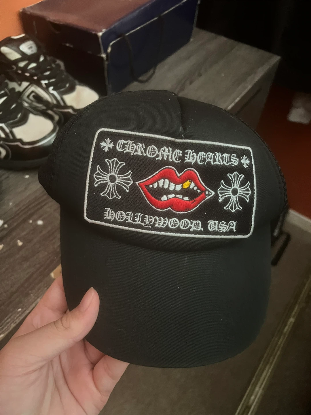 Chrome Hearts Hollywood Trucker Hat