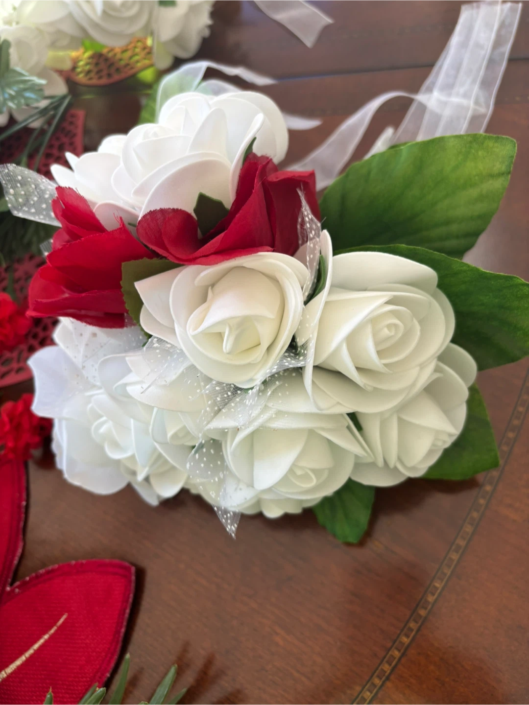 Wedding decor- Floral Arrangements and Rose Bouquets
