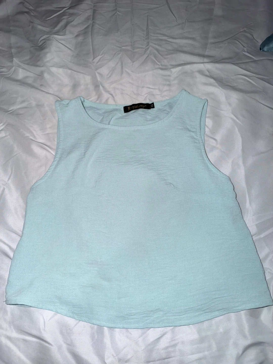 Rylee + Cru Tank Top - Light Blue - Size XS