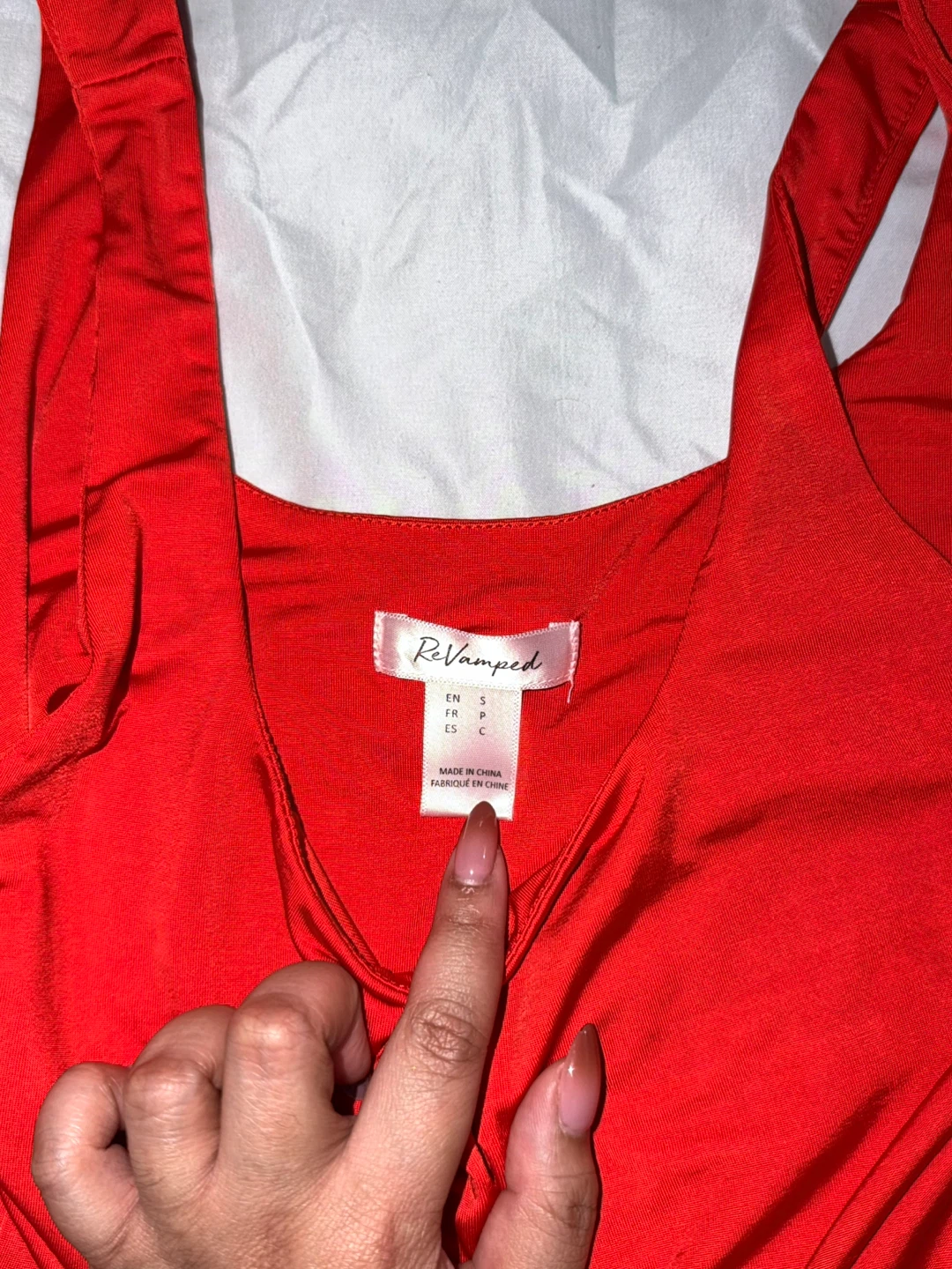 ReVamped Red Bodysuit - photo 2