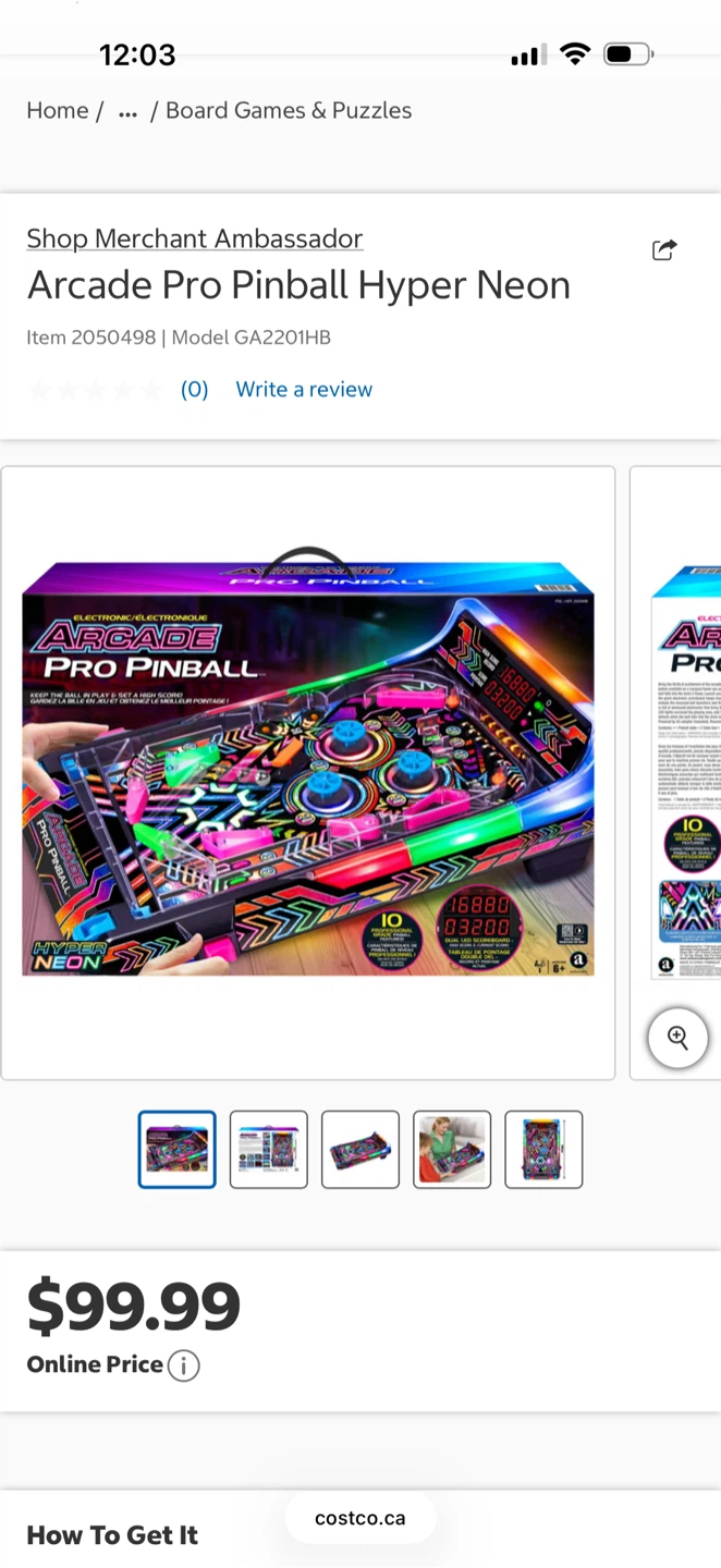 Brand new table top Pro pinball machine