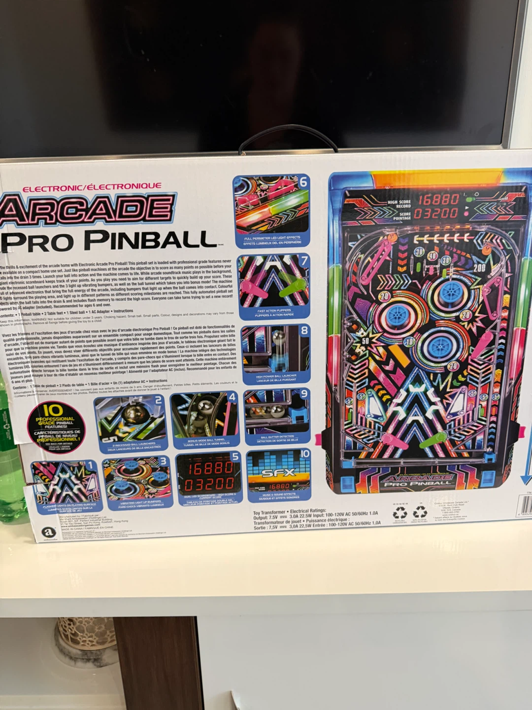 Brand new table top Pro pinball machine - photo 4