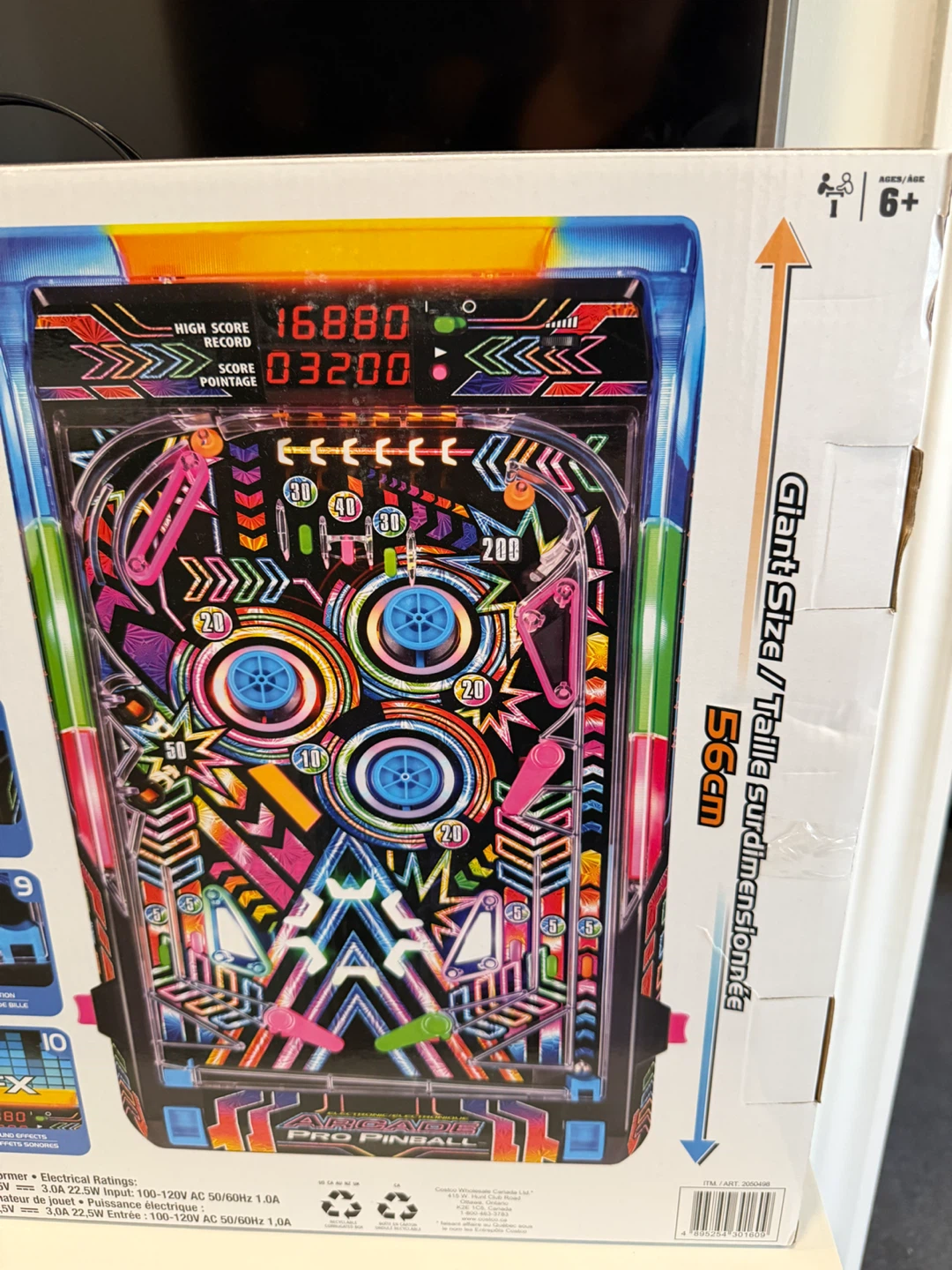 Brand new table top Pro pinball machine - photo 5