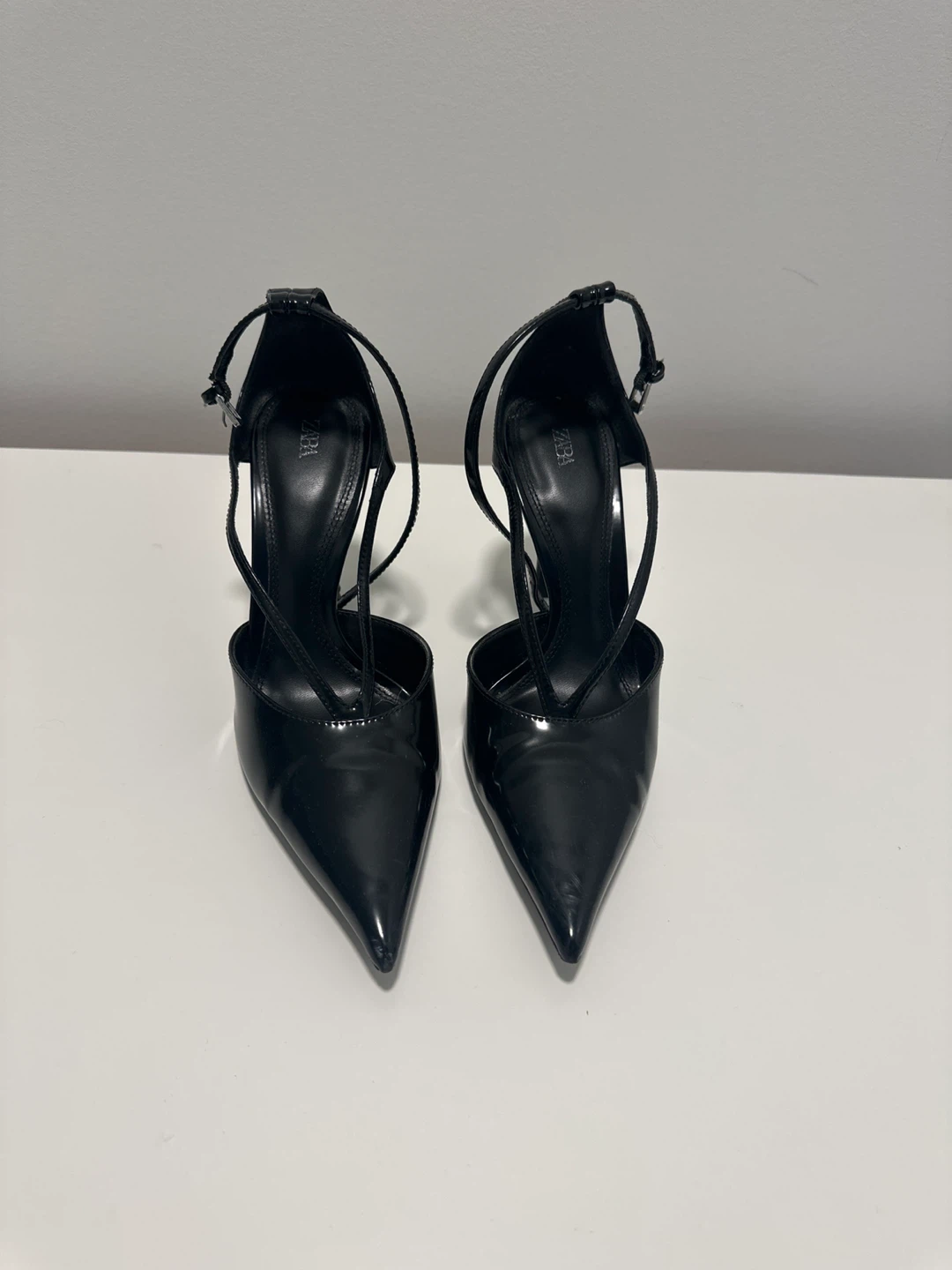 Zara Black Pointed Heel Pumps - photo 2