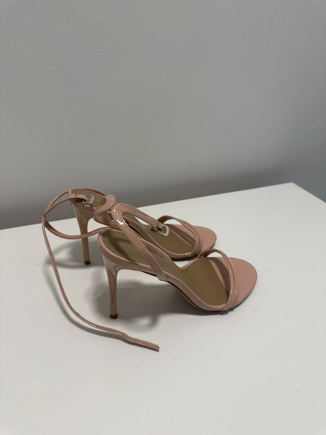 Call It Spring Vegan Nude Ankle Strap Heels - photo 2