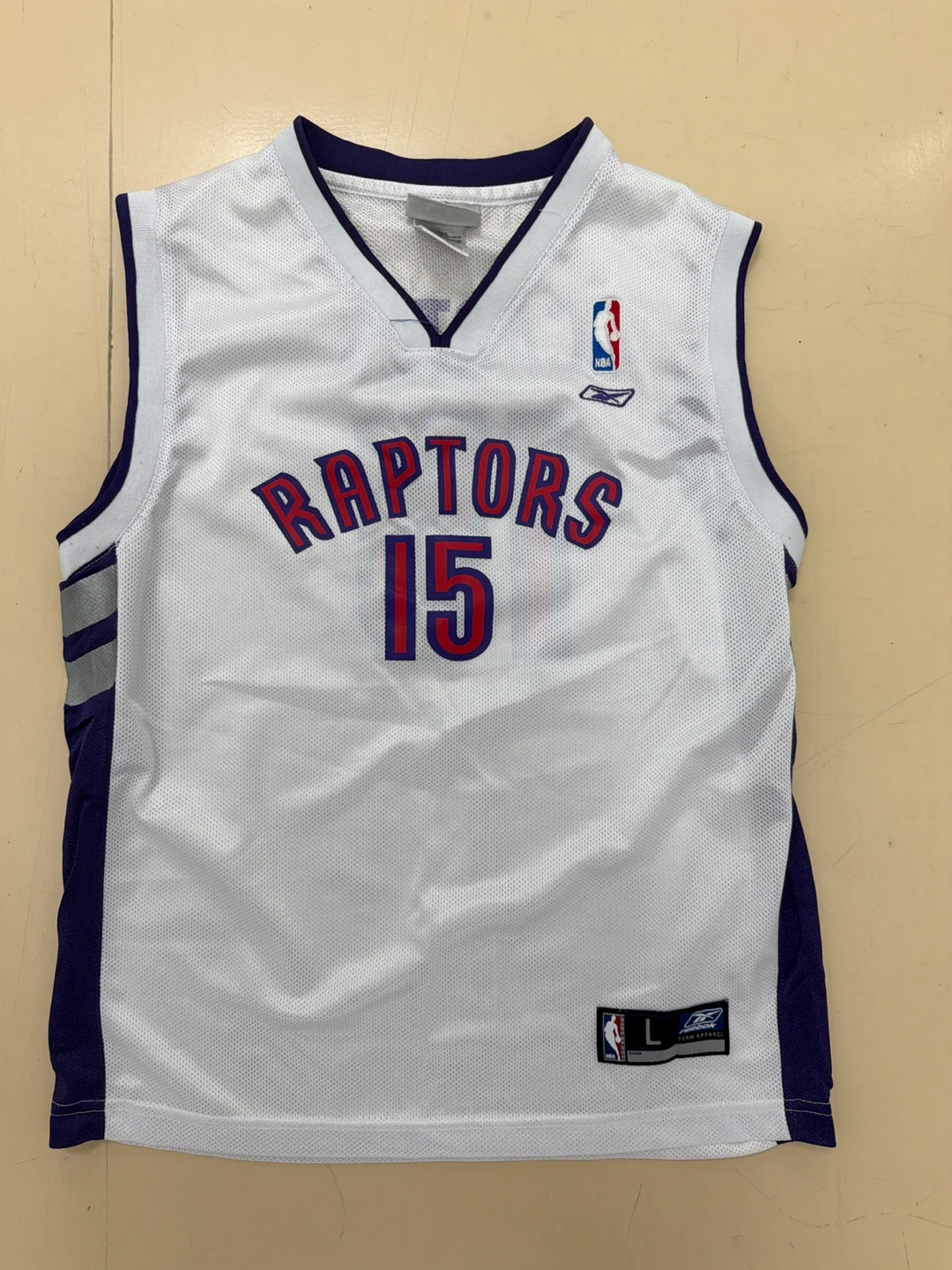 Reebok Vince Carter Toronto Raptors Jersey