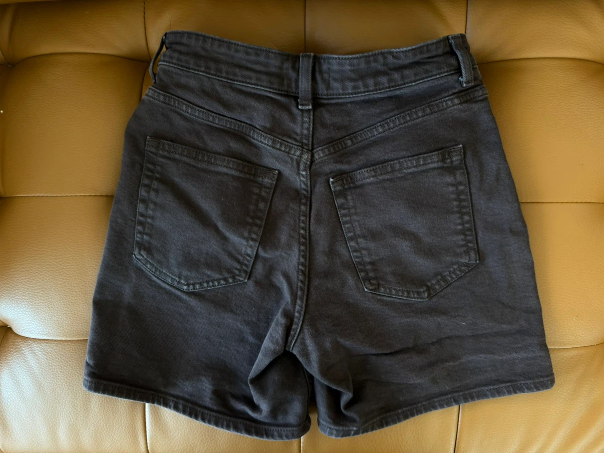 Brown Denim Shorts - photo 2