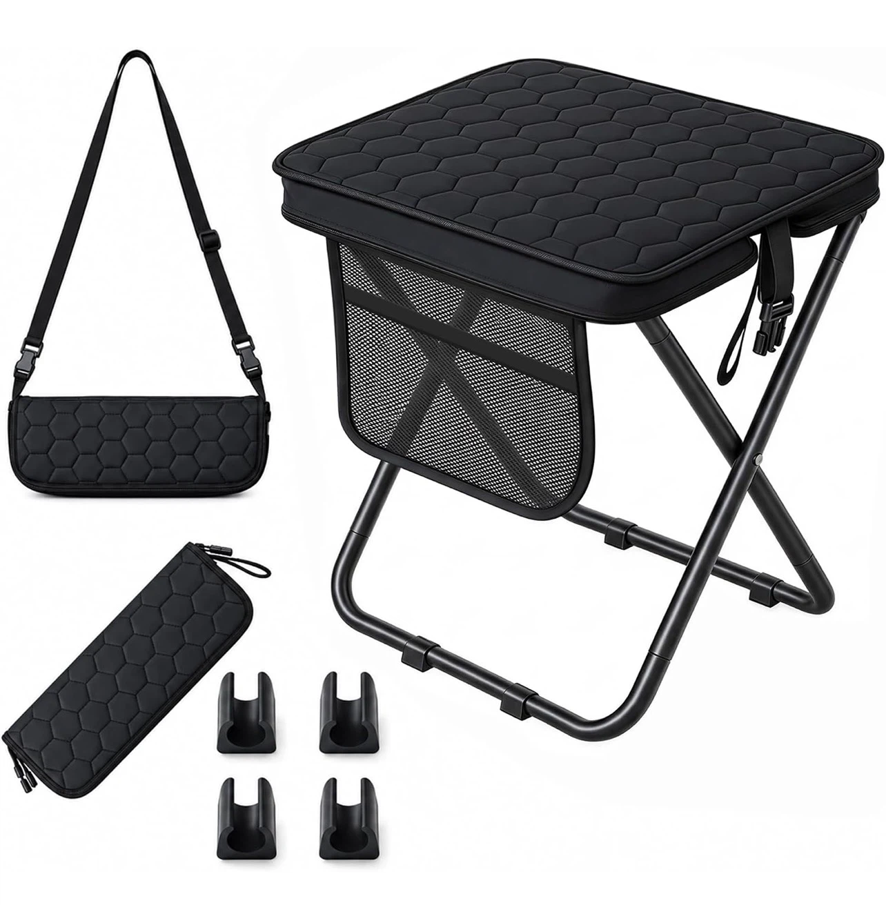 2-in-1 Foldable Stool with Storage Bag